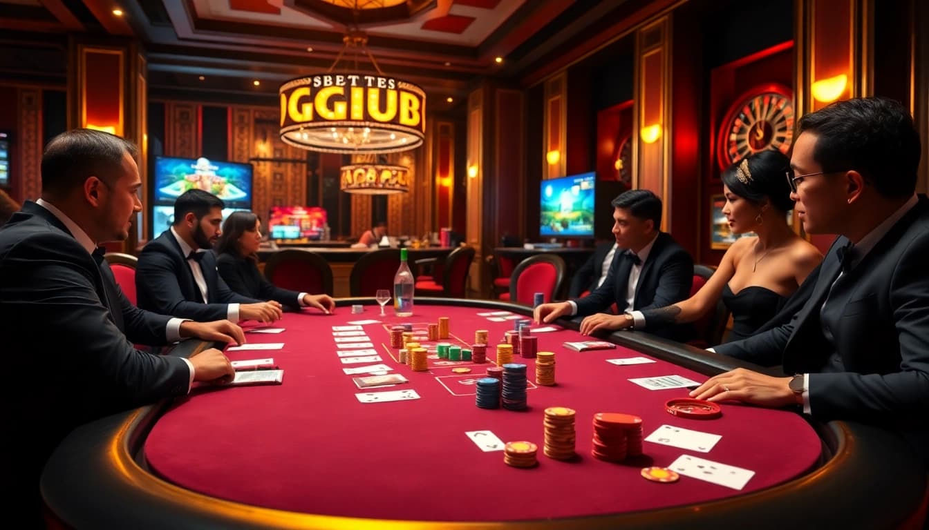 Experience thrilling action at gg88 live with vibrant casino tables and players.