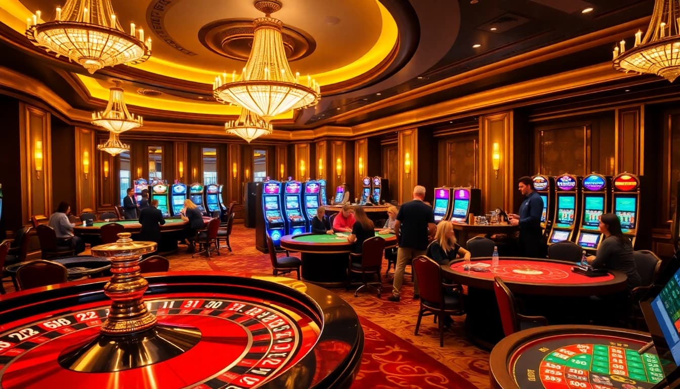 Experience the excitement of F 168 with players enjoying diverse casino games.