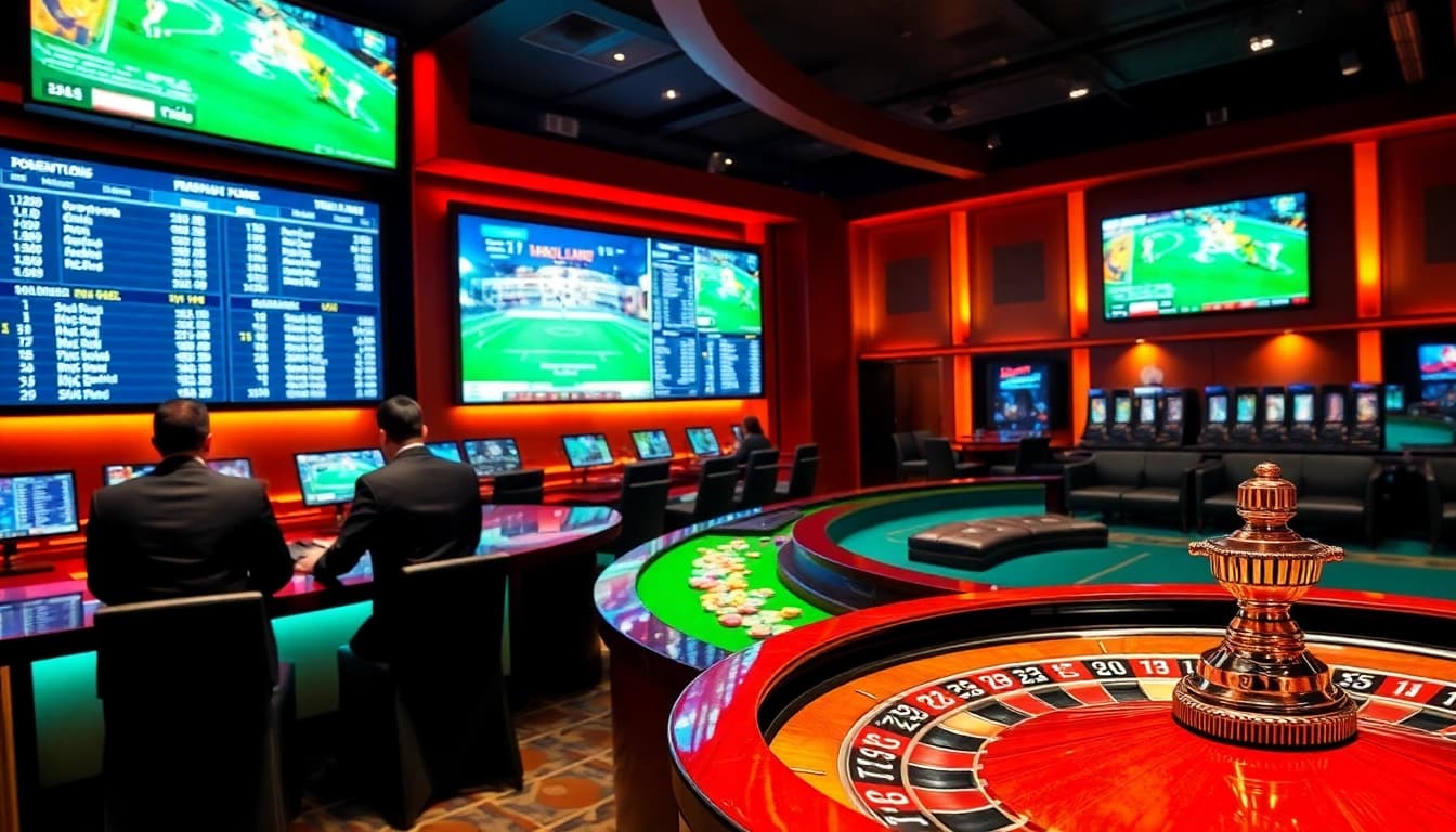 Experience thrilling sports betting action at https://keobongda88.co/ with gamblers engaged in a lively atmosphere.