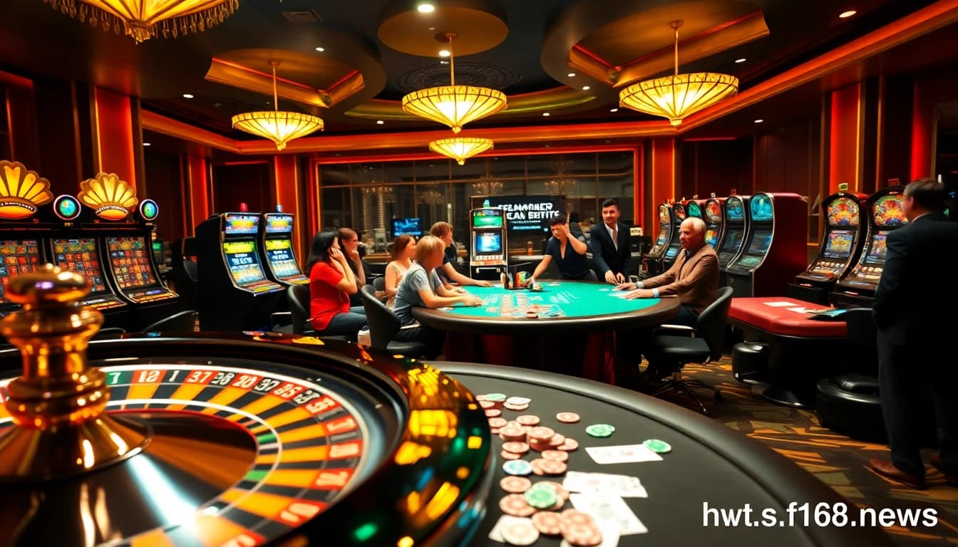 Experience strategic betting at https://f168.news/ with vibrant casino games and thrilling atmosphere.