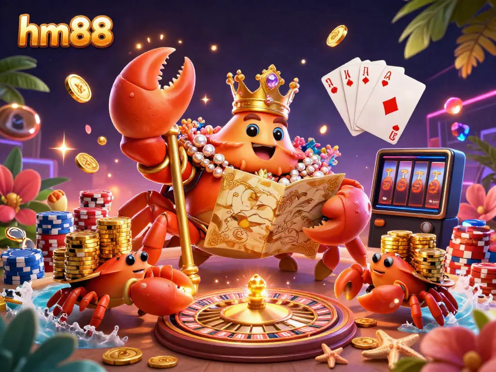 Experience the vibrant and engaging world of hm88 online casino with colorful characters and dynamic gameplay elements.