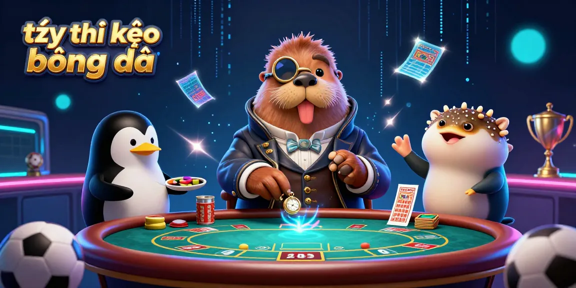 Engage in sports betting with tỷ lệ kèo bóng đá showcased in an underwater casino scene.