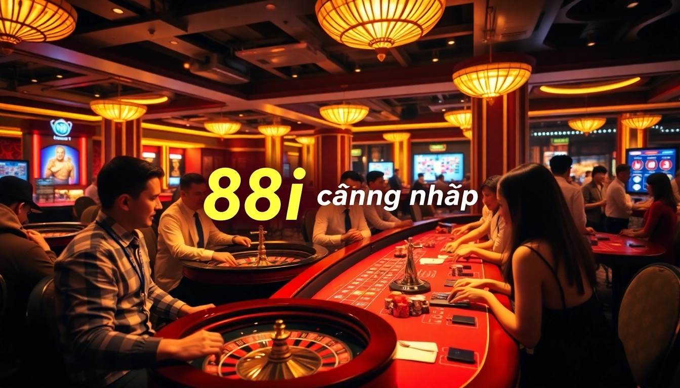 Experience seamless gambling with 88i đăng nhập at exciting casino scenes.