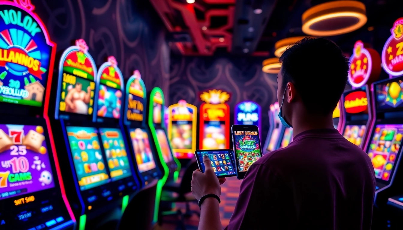 Engaging online gaming experience featuring Kode4d link on vibrant slot machines