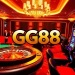 Experience the excitement of GG88 at a luxurious casino with vibrant tables and jackpot slots.