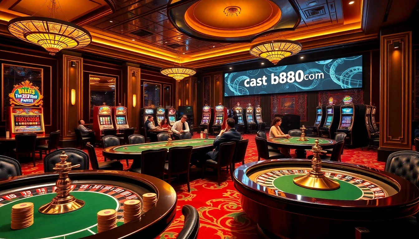 Experience the excitement at bet88.com with sophisticated poker games and vibrant slot machines.