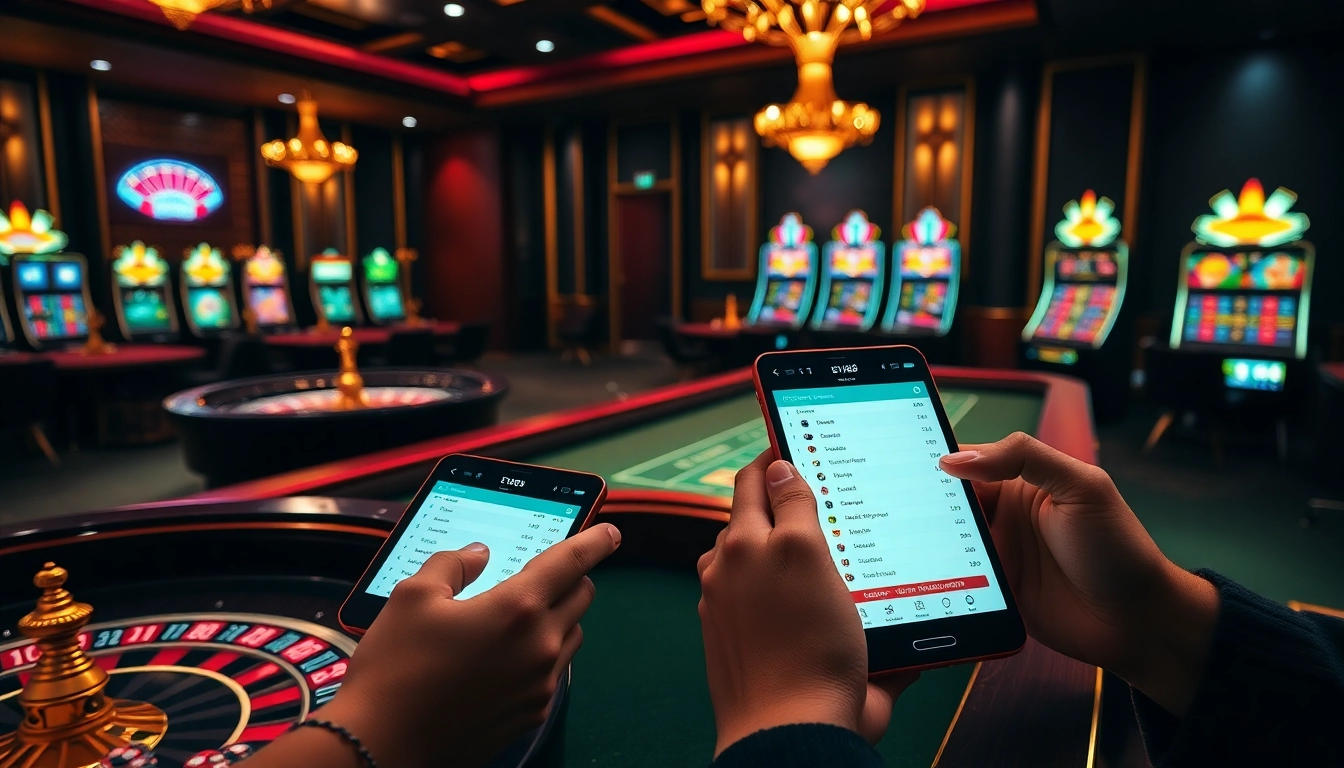 Experience the thrilling EV88 casino action with vibrant games and sleek betting interfaces.