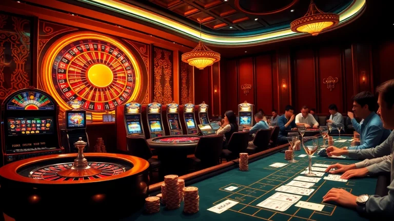 Experience the excitement at Trang chủ 32Win with thrilling casino tables and vibrant slot machines.