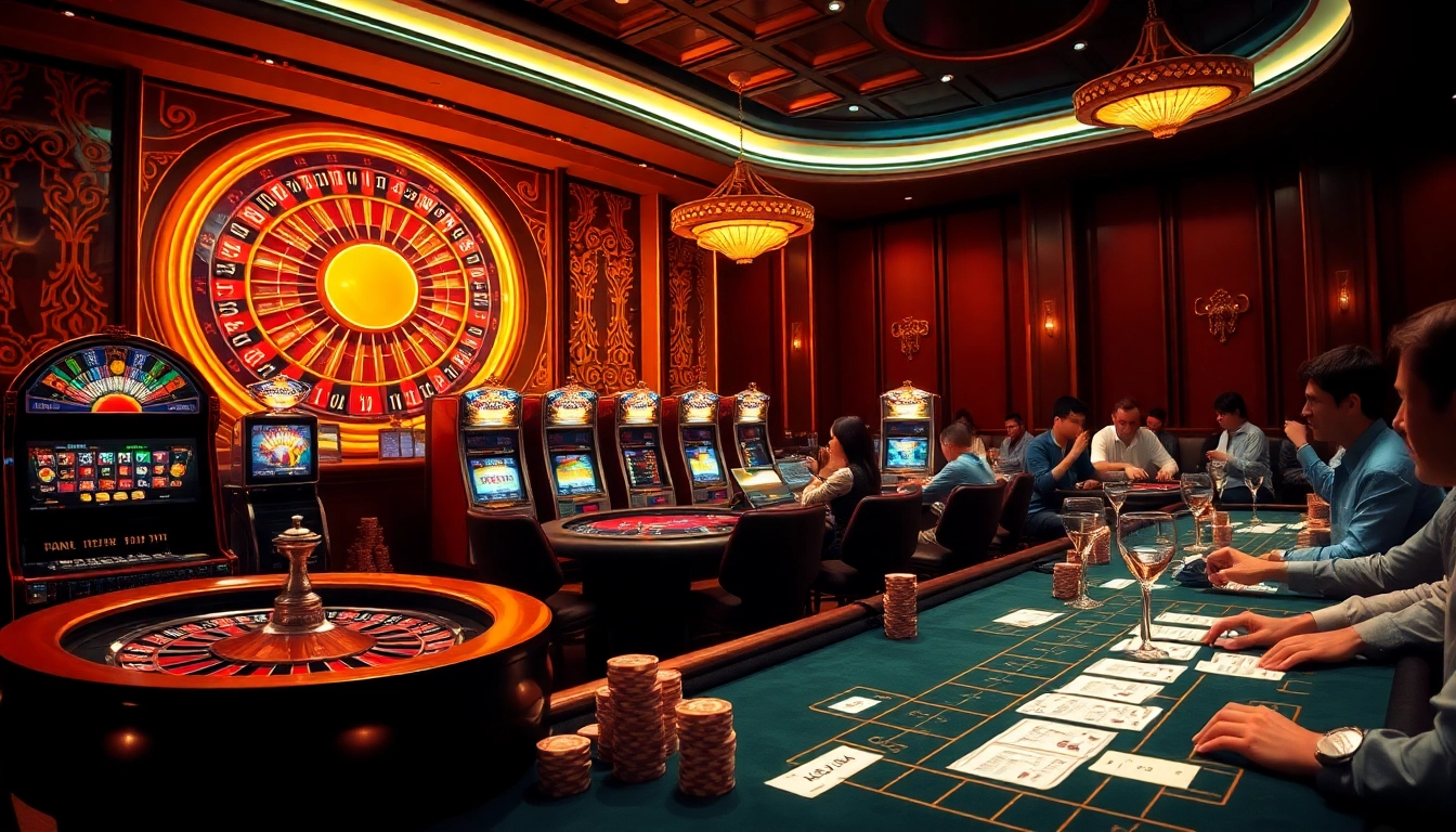 Experience the excitement at Trang chủ 32Win with thrilling casino tables and vibrant slot machines.