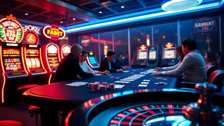 Experience the thrill of winning at FABET's online casino with engaging card games and vibrant slot machines.