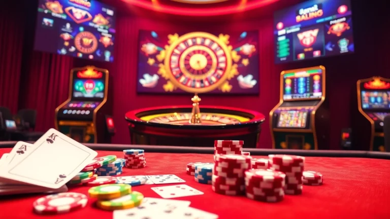 Experience the excitement of online gambling at https://9win1.online/ with vibrant casino aesthetics.