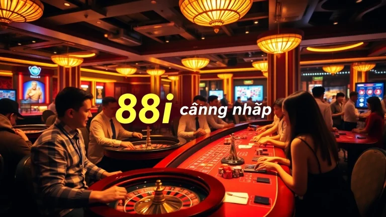 Experience seamless gambling with 88i đăng nhập at exciting casino scenes.