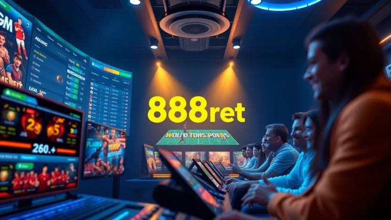 Interactive online betting experience on 888b.bet showcasing vibrant gaming atmosphere.