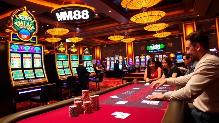 Engage in thrilling gambling action at https://mm88.sh/ with vibrant casino games and high-stakes excitement.