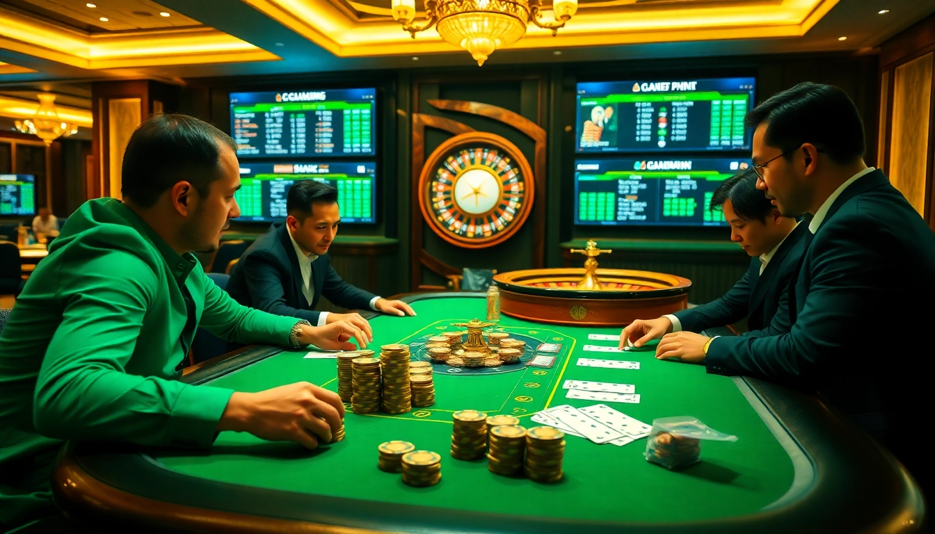 Experience thrilling poker action at KJC with professional dealers and players as seen in https://kjcmh.com/.