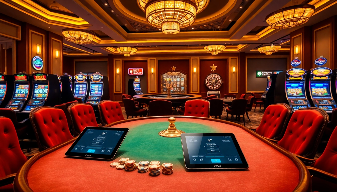 Experience thrilling gameplay at https://rr9999.net/ with luxury poker and slot machines in a vibrant casino.