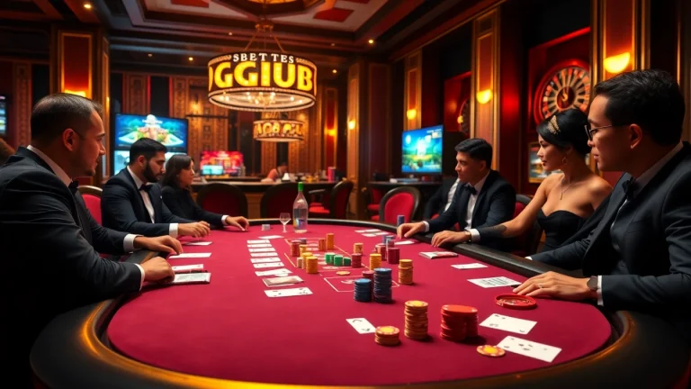 Experience thrilling action at gg88 live with vibrant casino tables and players.