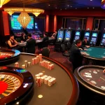 Experience the excitement of gambling at hello88 with luxurious casino tables and vibrant games.