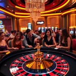 king88 players enjoying an exciting roulette game in a luxurious casino setting.