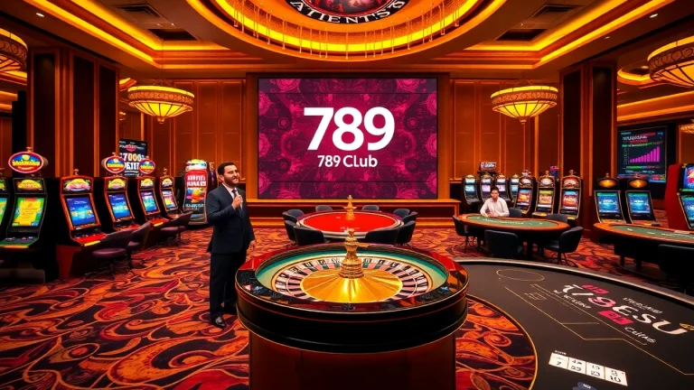 Experience the thrill of gambling at https://789cluber.com/ with vibrant casino tables, cards, and gambling excitement.