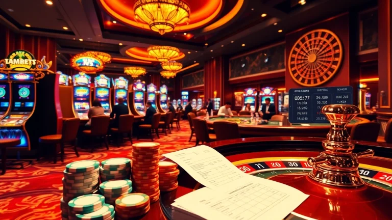 Experience thrilling moments at https://dabet.homes with players enjoying a vibrant casino atmosphere.
