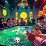 Tài Xỉu Online game interface with players enjoying digital betting experience