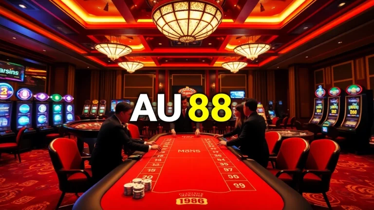 Experience thrilling gameplay at AU88 with stunning tables and exciting gaming atmosphere.