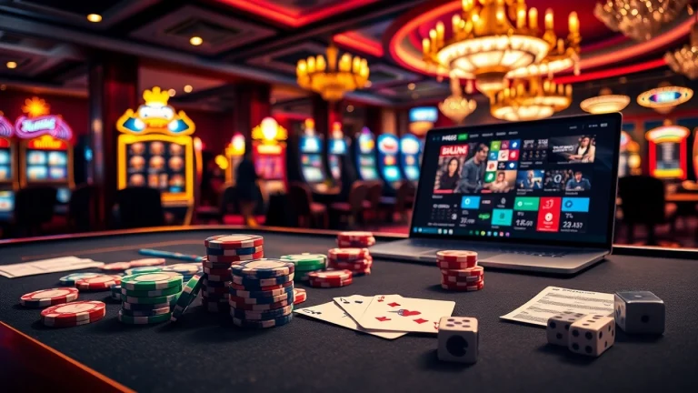 Explore the thrilling ambiance of mb66.nyc with vibrant casino elements and exciting gameplay.