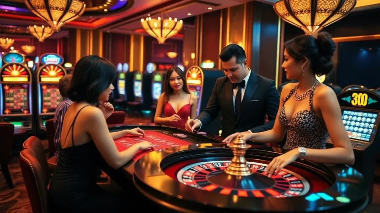 Experience excitement at XO88 Casino with players engaged in thrilling games.