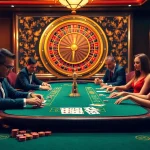 Experience the luxury of gambling at bem88 with elegant casino tables and vibrant poker games.