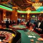 Experience the excitement of gambling at gamebaidoithuong.trading with luxurious casino tables and slot machines.