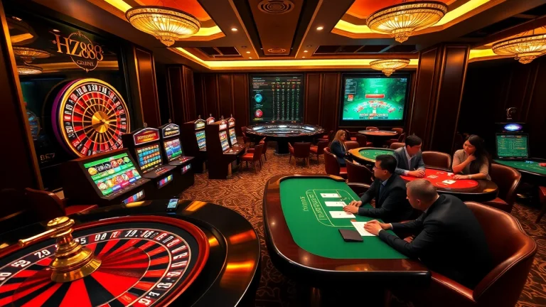 Experience thrilling gameplay at HZ88 with advanced betting interfaces and engaging casino elements.