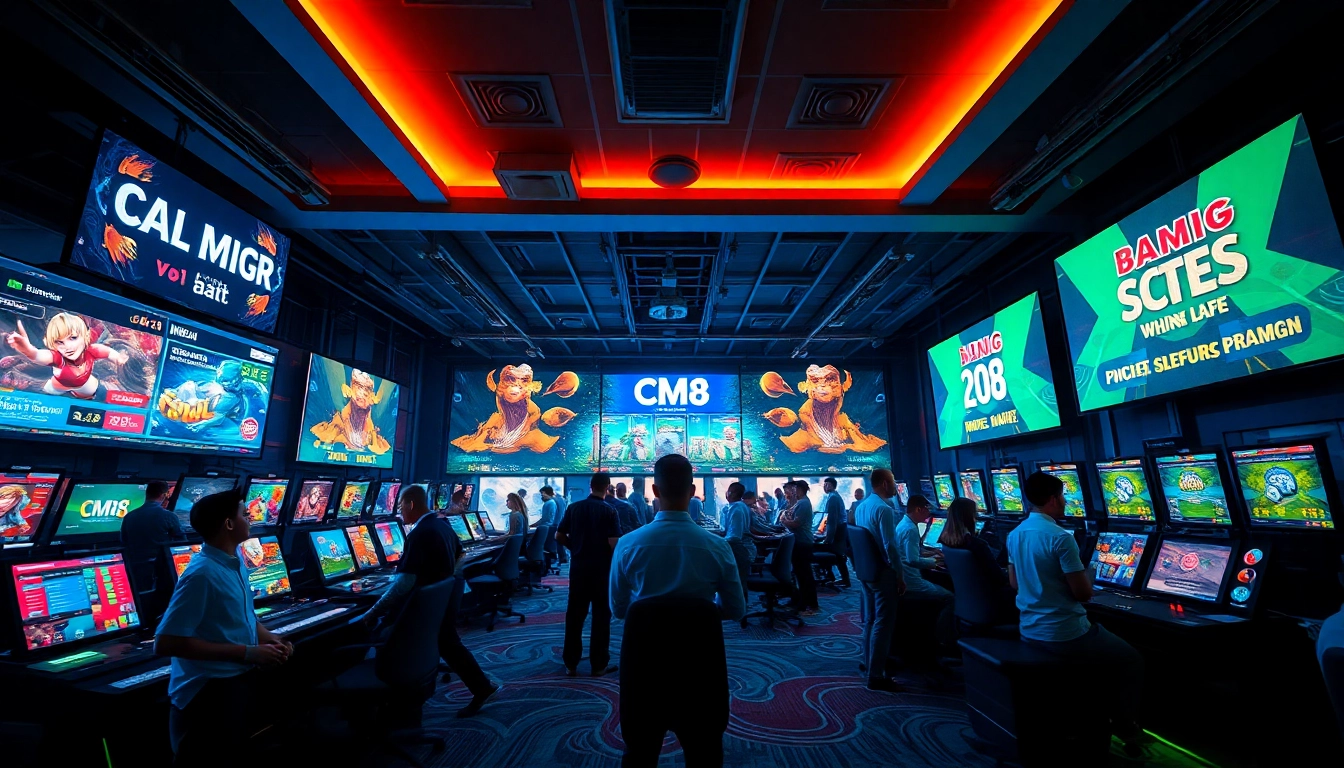 Engaging online gambling platform CM88 com showcasing vibrant gaming and user-friendly interface.