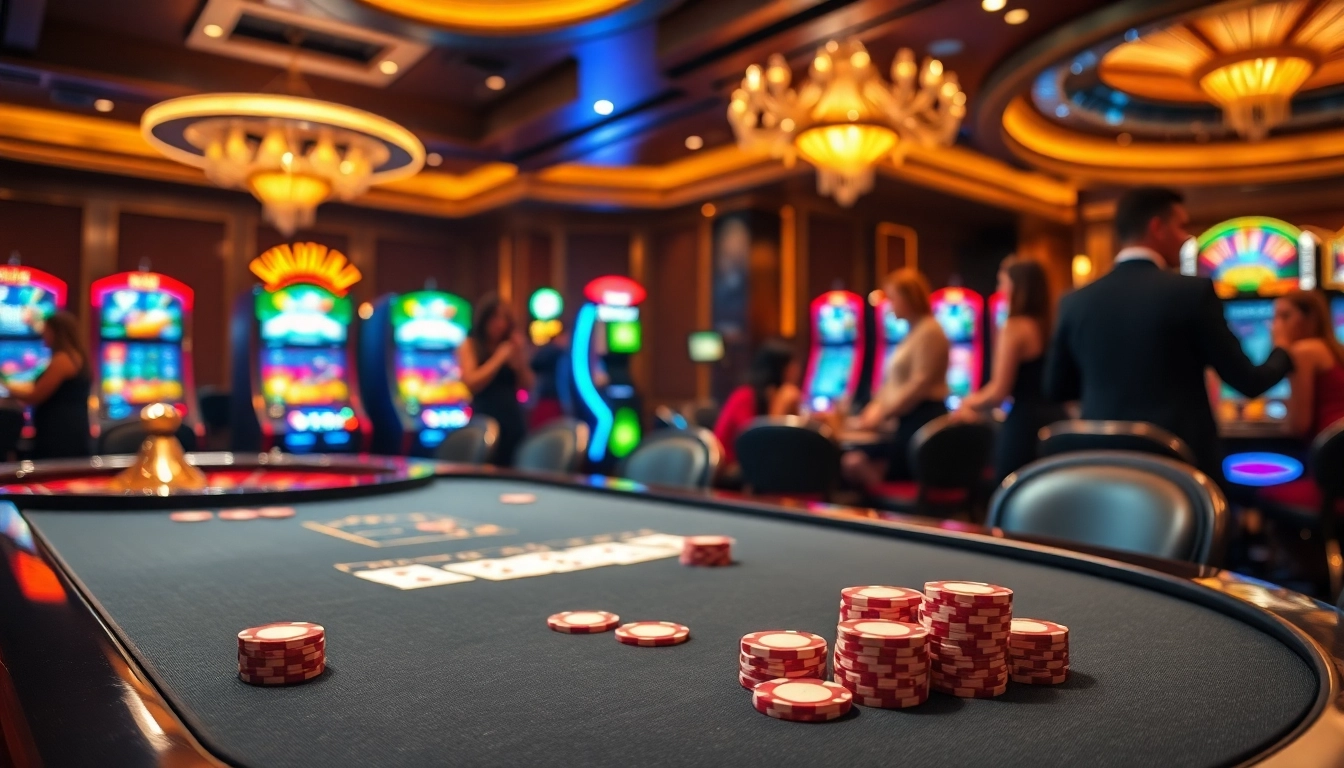 Experience the thrill of VVVWin at a luxurious casino with poker and roulette.